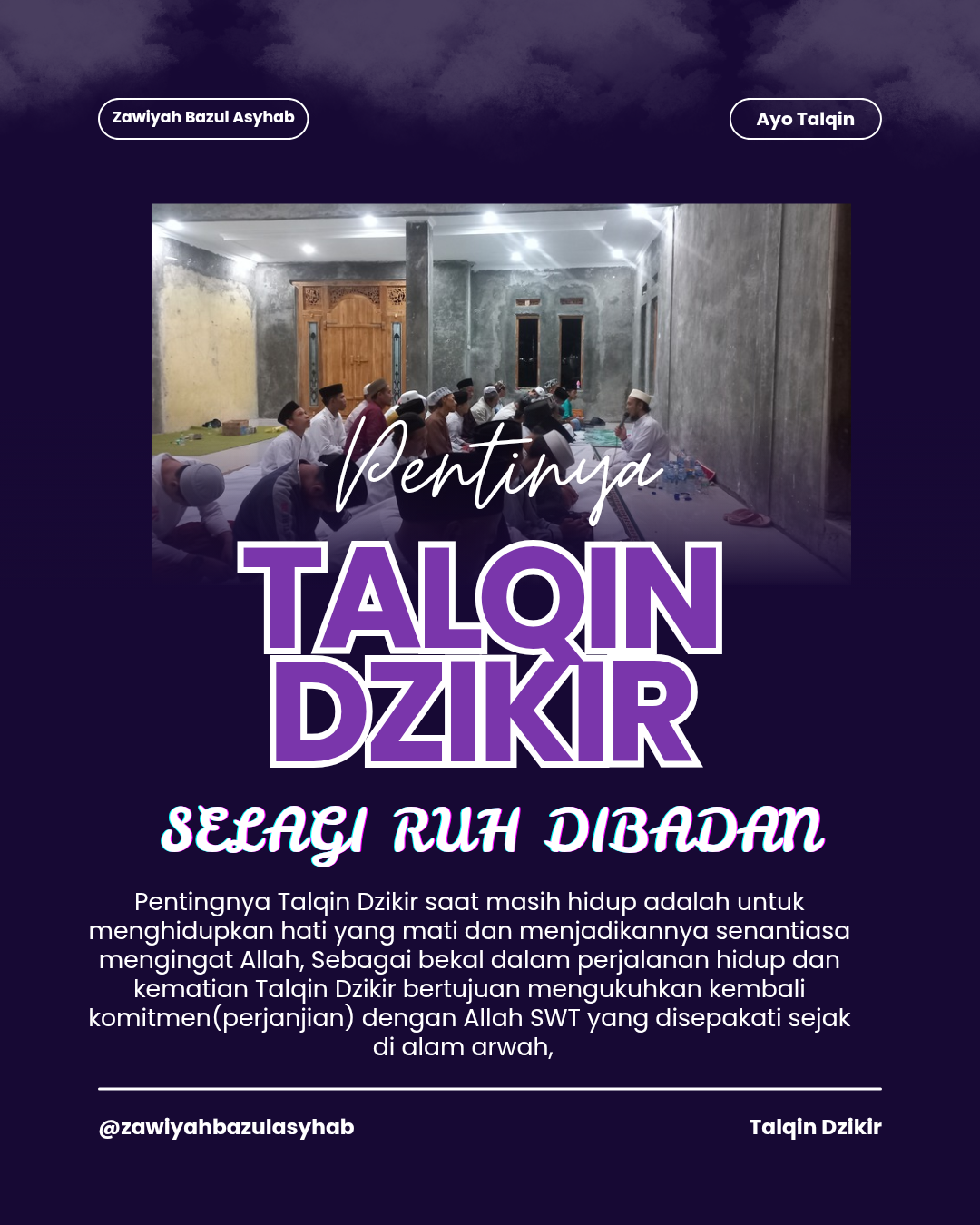 Rutinan Talqin Malam Senin